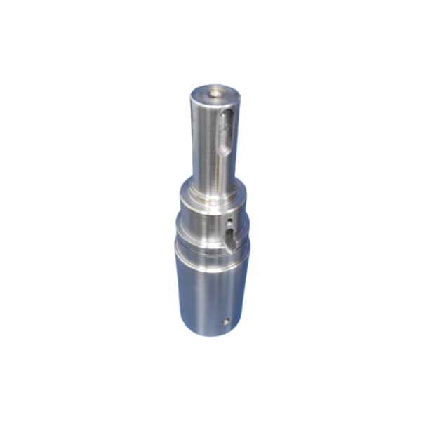 Eixo oco para conjunto de tração lapidadora Bottero, fazendo conjunto com bucha estriada e com eixo estriado. comprimento: 192mm