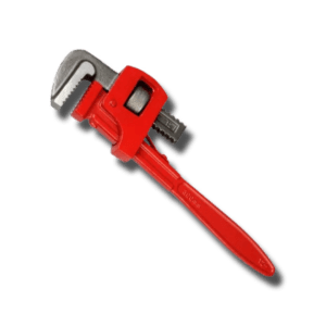 Chave Grifo Stillson 12 polegadas Fertak em aço na cor vermelha